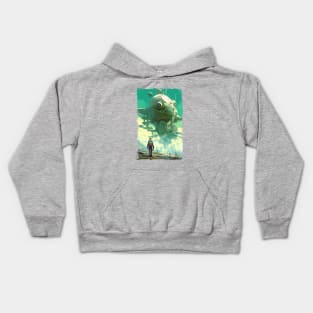 Scifi Spaceship Kids Hoodie